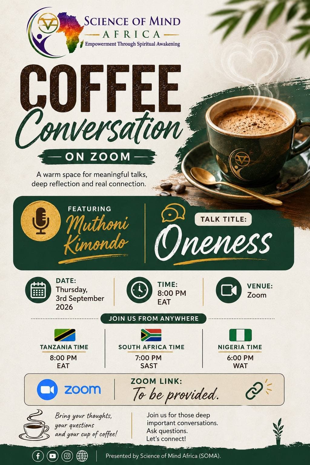 Coffee Conversation: Oneness